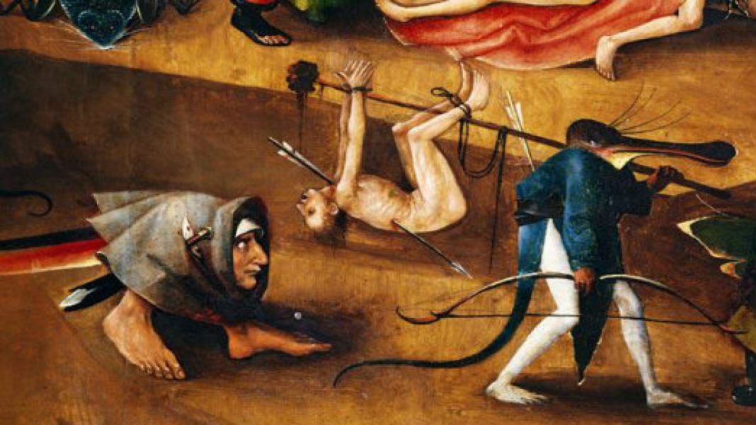 Fantastico Goya Bosch pittura